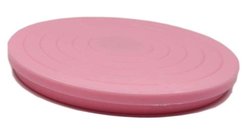 Noraling Cookie Decorating Turn Table - 5.5 Inch Mini Spinning Cake Decorating Stand 360 Degree Revolving Cookie Swivel Stand - Image 3